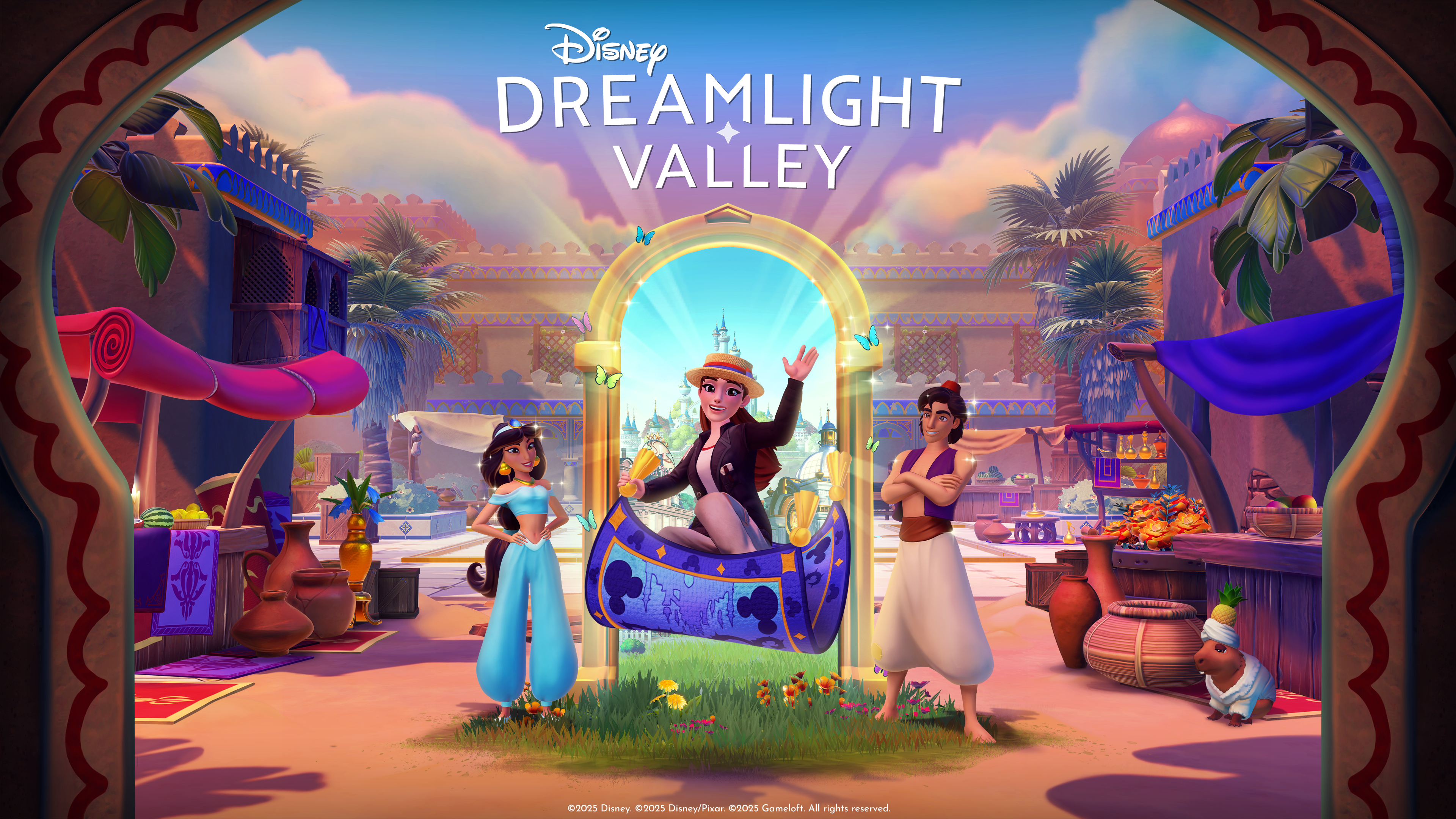 Disney Dreamlight Valley Tales of Agrabah Update Loading Screen